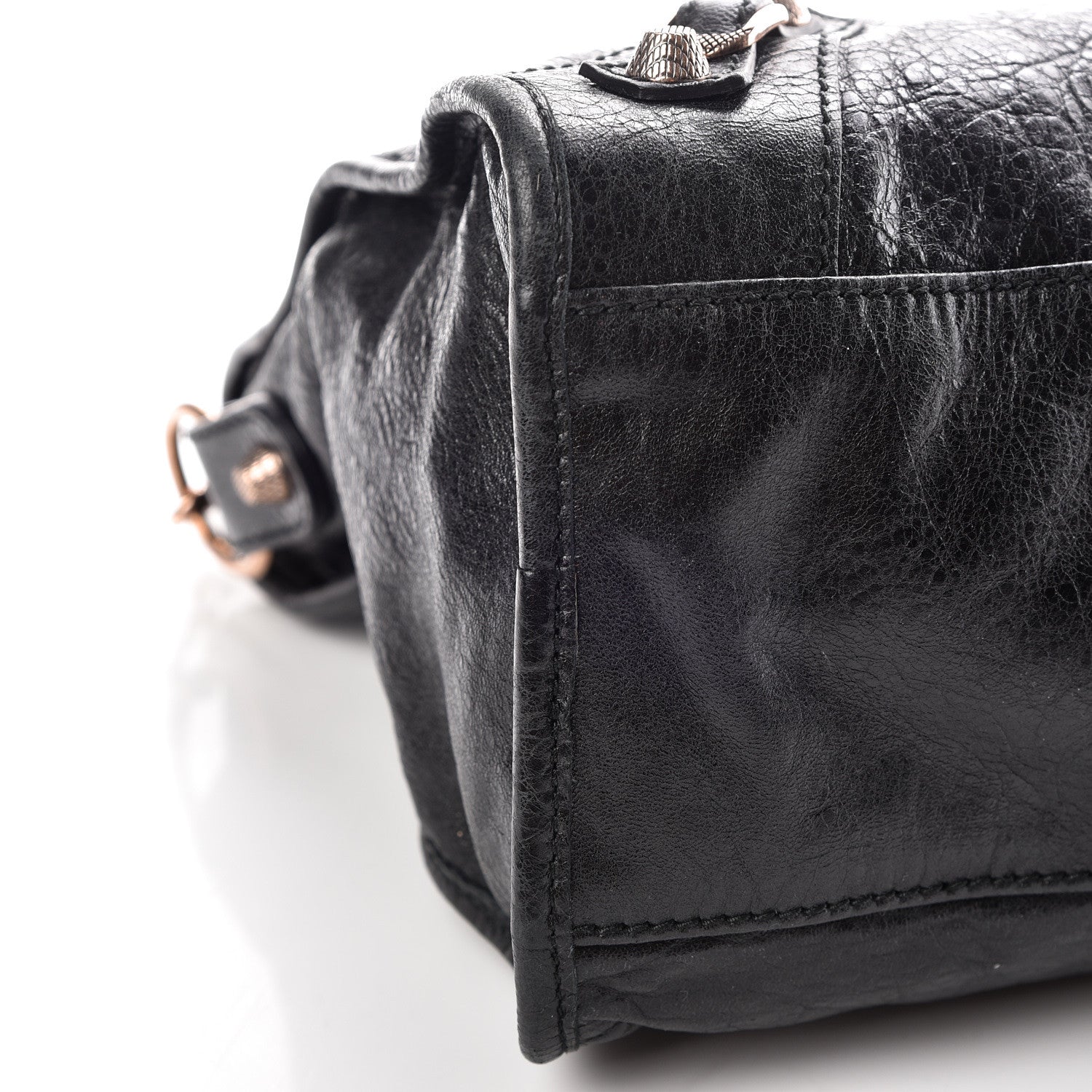 Balenciaga Agneau Giant 12 Rose Gold Hardware City Black 5 of 9