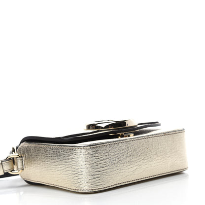 Chloe Calfskin Sued Mini C Bag Gold 4 of 9
