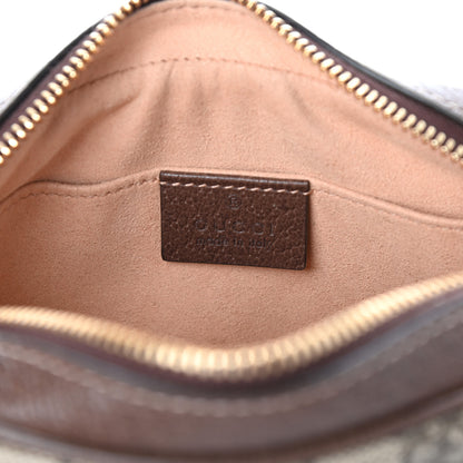 Gucci GG Supreme Monogram Web Mini Ophidia Shoulder Bag Brown 6 of 9