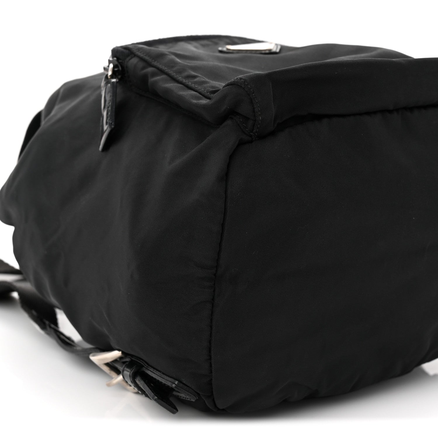 Prada Nylon Vela Mini Cinch Backpack Black 9 of 10