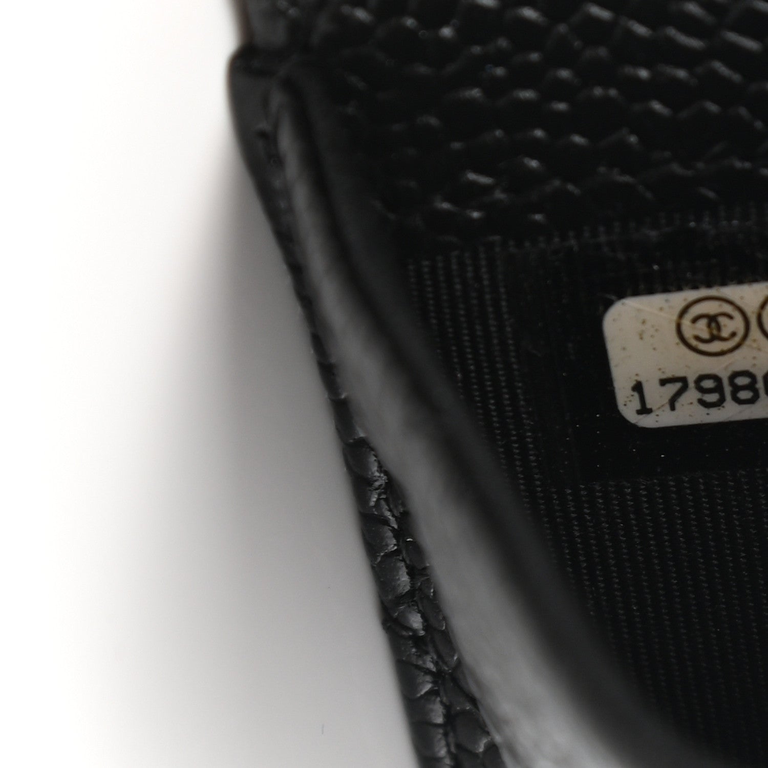 Chanel Caviar Quilted Flap Card Holder Black 7 of 8