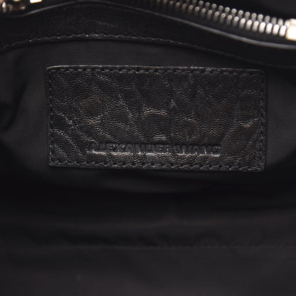Alexander Wang Pebbled Lambskin Mini Rockie Black Rhodium Hardware 6 of 12