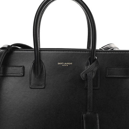 Saint Laurent Calfskin Baby Sac De Jour Black 7 of 10