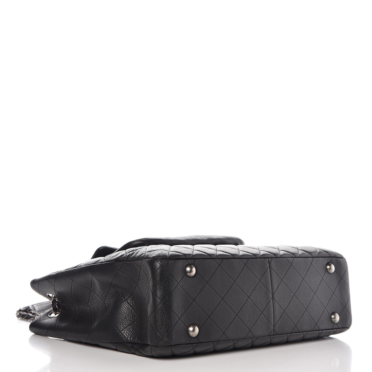 Chanel Caviar Quilted Flap Tote Black 4 of 12