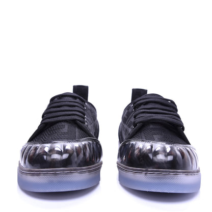 Fendi Corda FF Promenade Low Top Sneakers 39.5 Black 2 of 10