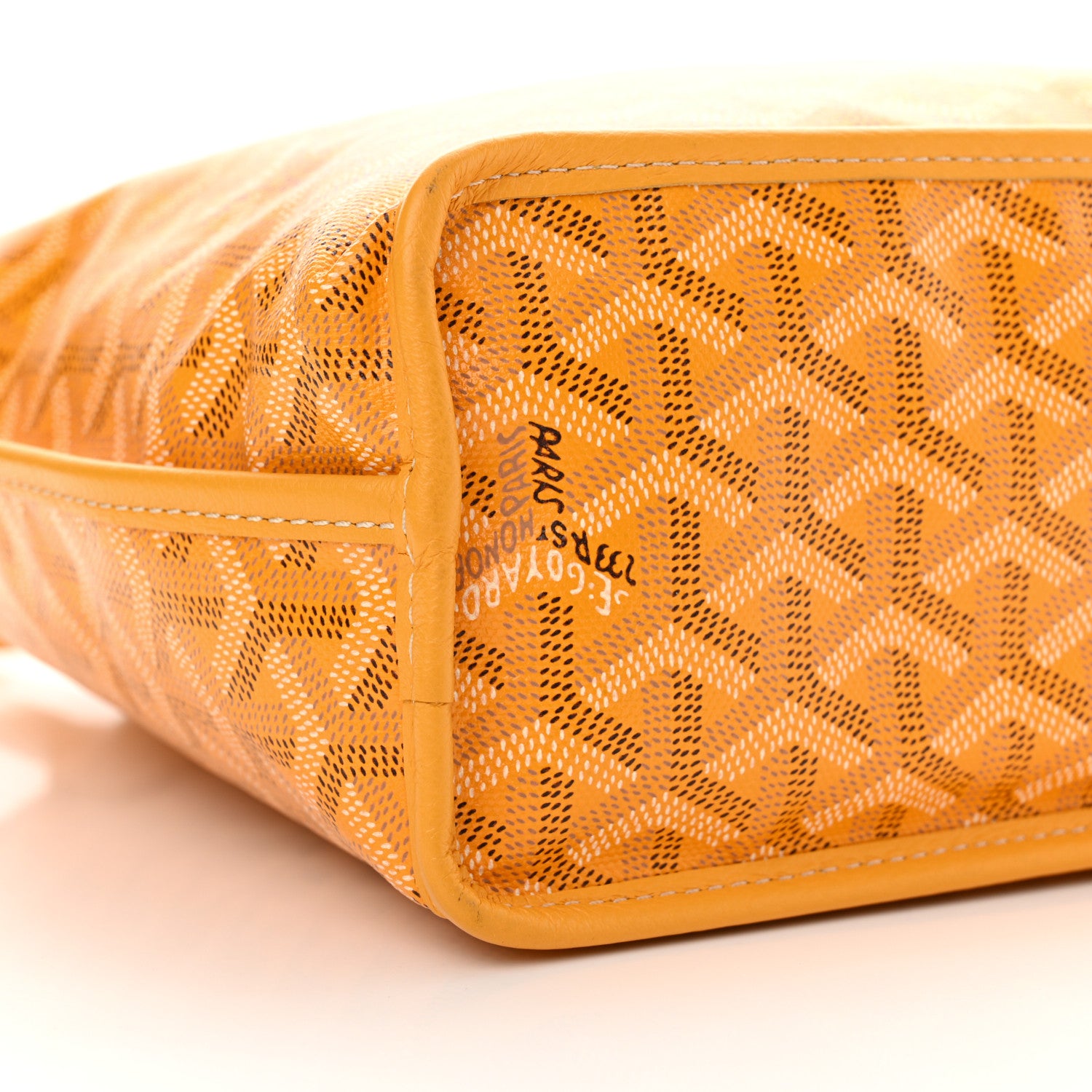 Goyard Goyardine Reversible Mini Anjou Yellow 13 of 18