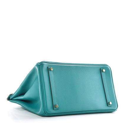 Hermes Epsom Birkin 35 Bleu Paon 8 of 18