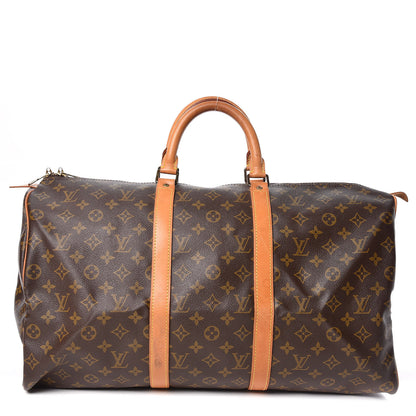 Louis Vuitton Monogram Keepall 50 1 of 12
