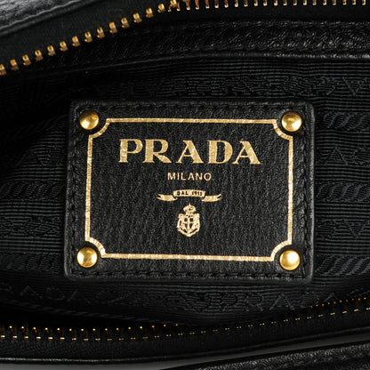 Prada Vitello Daino Hobo Nero Black 6 of 7