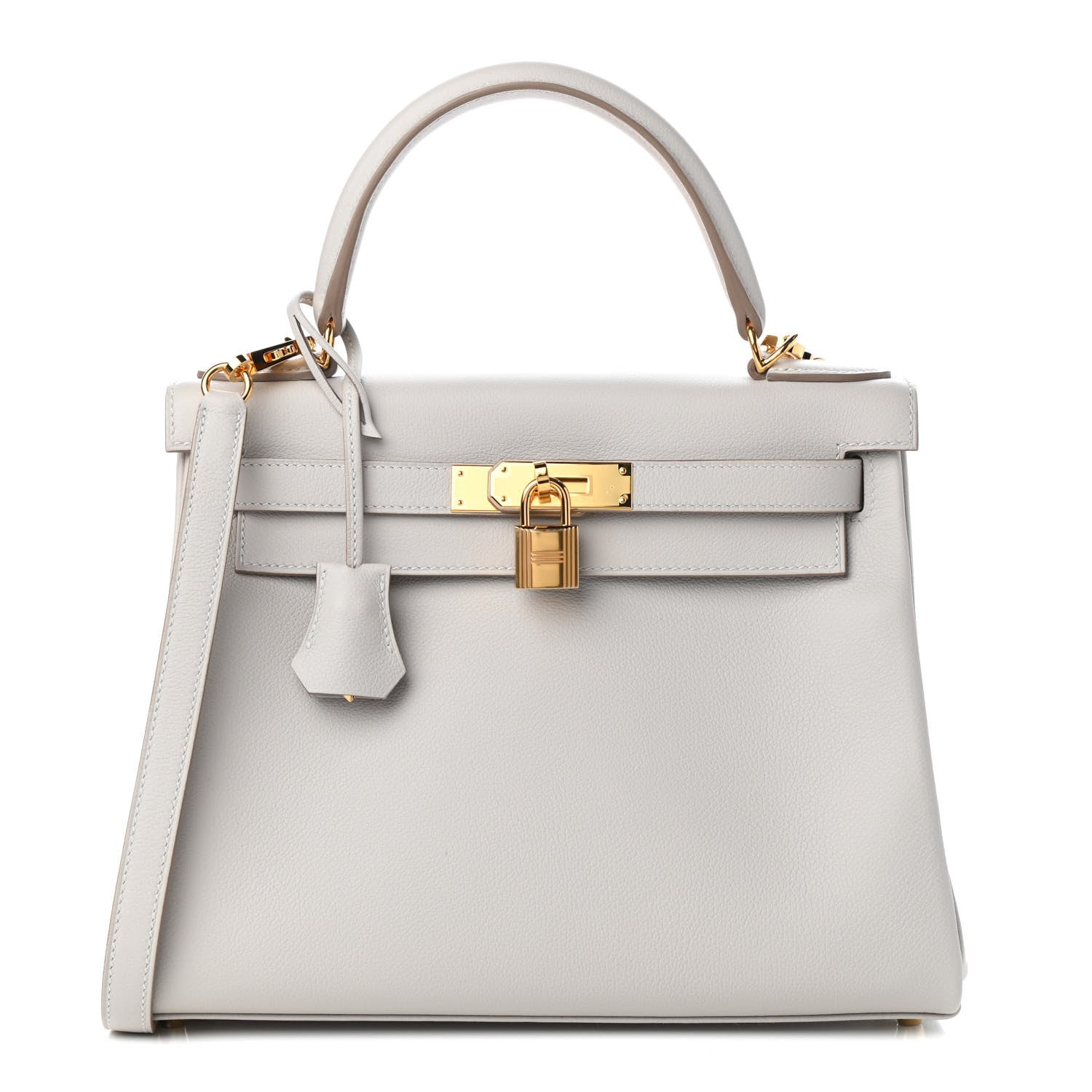 Hermes Evercolor Kelly Retourne 28 Gris Perle 1 of 13