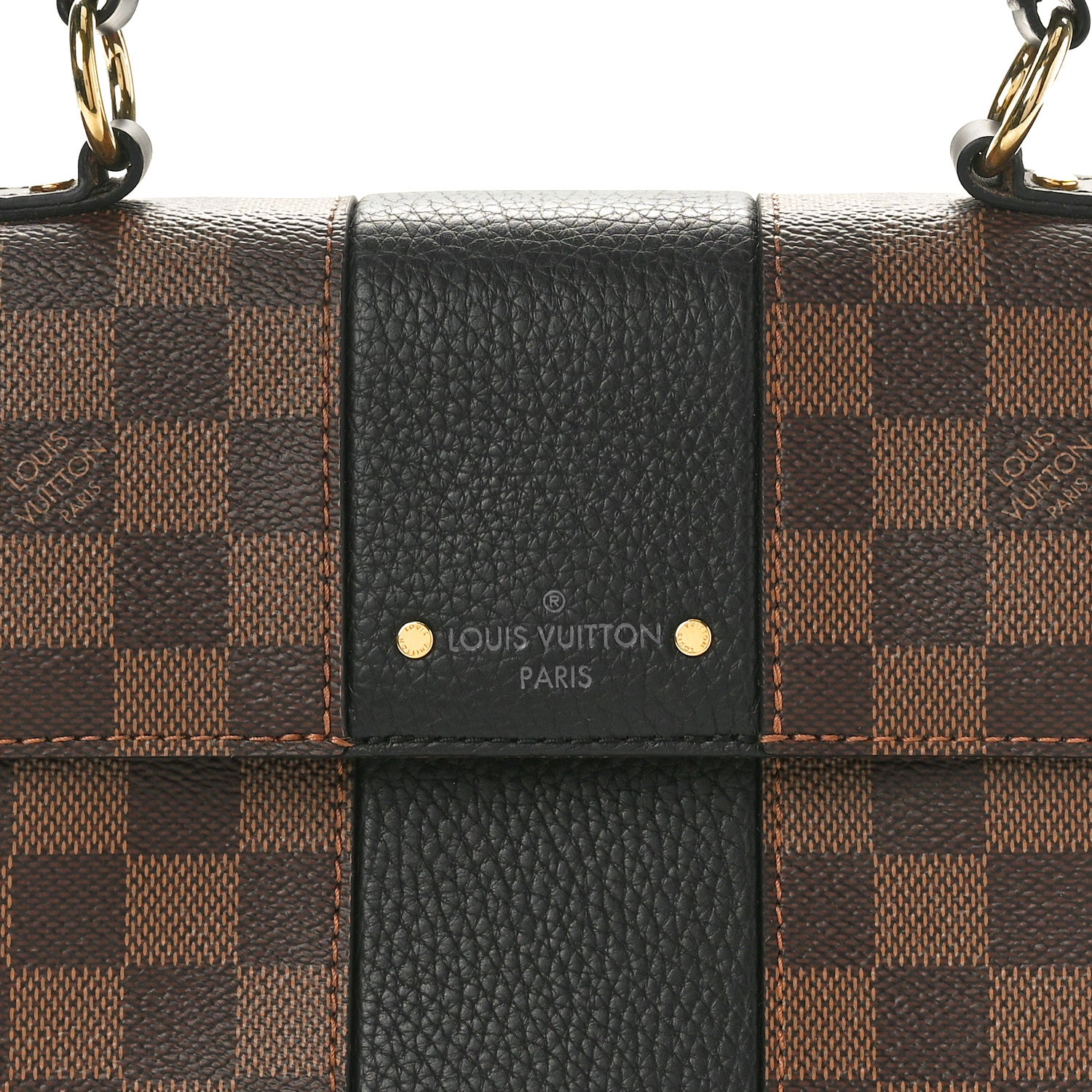 Louis Vuitton Damier Ebene Bond Street BB Black 7 of 9