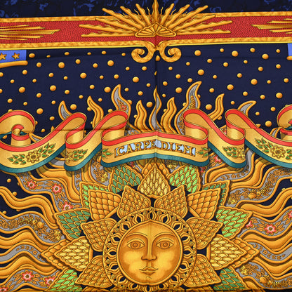 Hermes Silk Carpe Diem Scarf 90 5 of 5