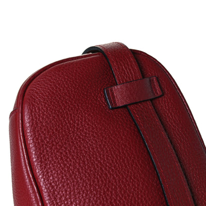 Prada Vitello Daino Logo Belt Bag Rubino 12 of 12
