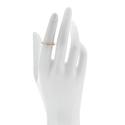 David Yurman 18K Yellow Gold Diamond 2mm Cable Collectibles Stack Ring 50 5.5 2 of 4