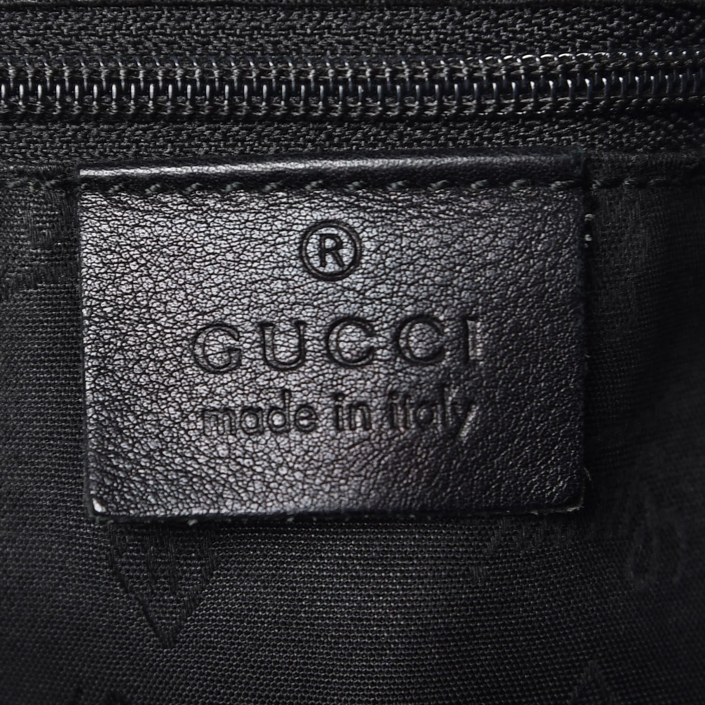 Guccissima Large Sukey Tote Black