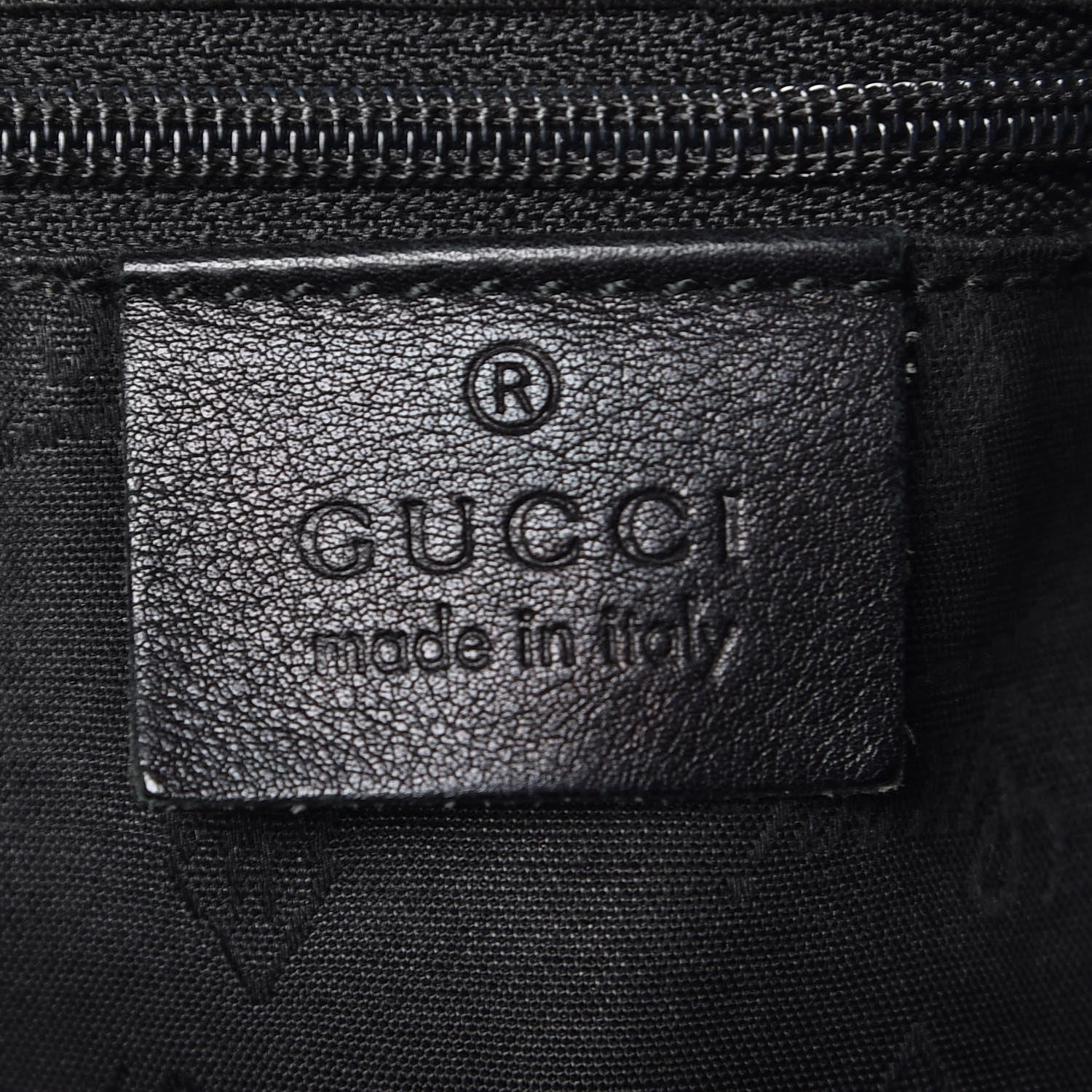 Gucci Guccissima Large Sukey Tote Black 6 of 8