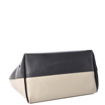 Chloe Smooth Calfskin Small Baylee Tote Beige Black 4 of 13