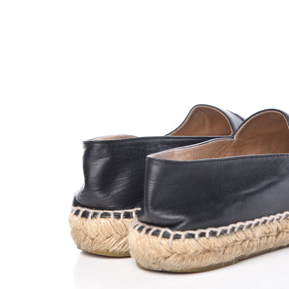 Chanel Lambskin CC Espadrilles 38 Black 14 of 16