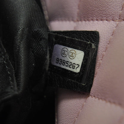 Chanel Calfskin Quilted Medium Cambon Tote Pink Black 9 of 9