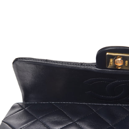 Chanel Lambskin Quilted Mini Square Flap Bag Navy 24 of 30
