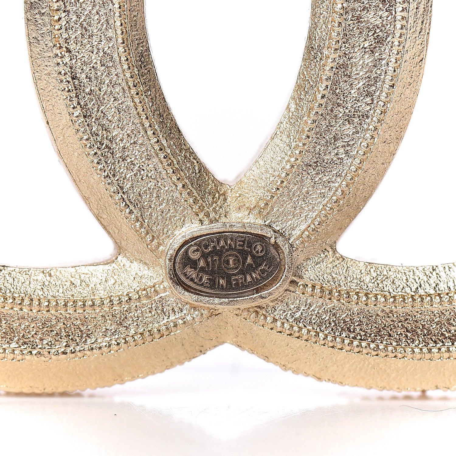 Chanel Pearl CC Brooch Gold 4 of 5