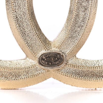 Chanel Pearl CC Brooch Gold 4 of 5