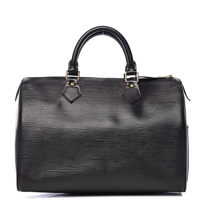Louis Vuitton Epi Speedy 30 Black 1 of 13