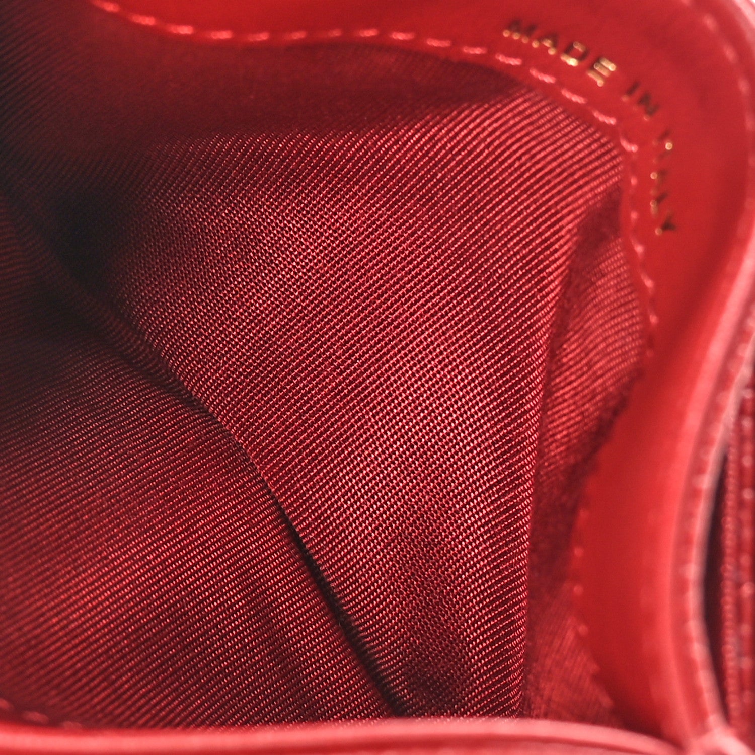 Chanel Caviar Quilted Filigree Card Holder Dark Red 5 of 10