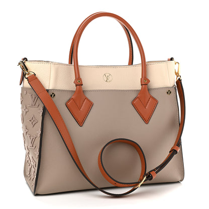 Louis Vuitton Calfskin Monogram Tufting On My Side Galet 3 of 9