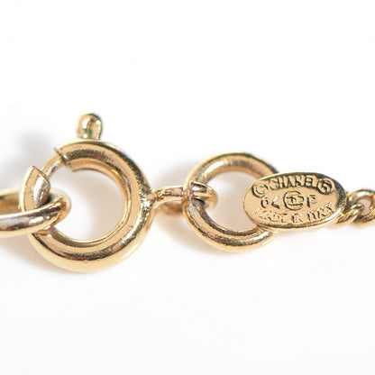 Chanel Heart CC Charm Necklace Gold 4 of 4