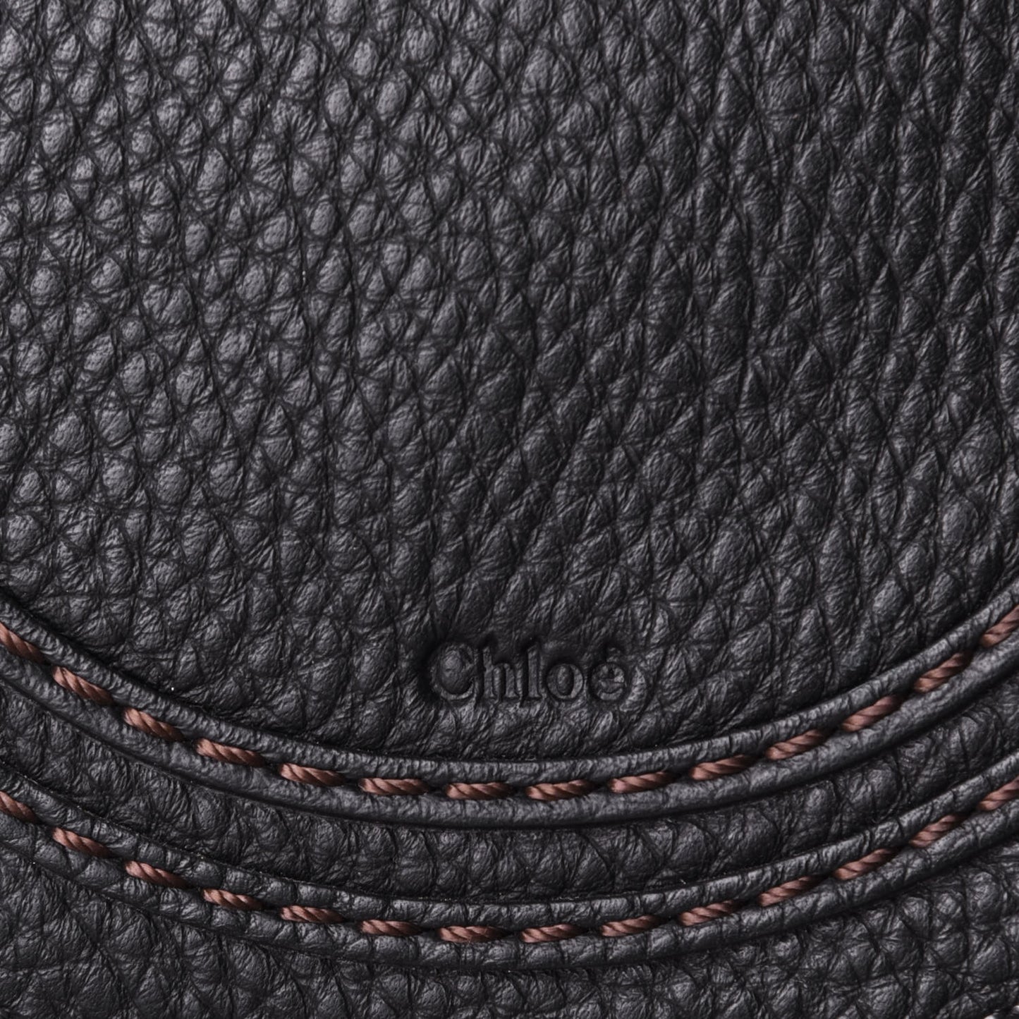 Calfskin Mini Marcie Round Crossbody Bag Black