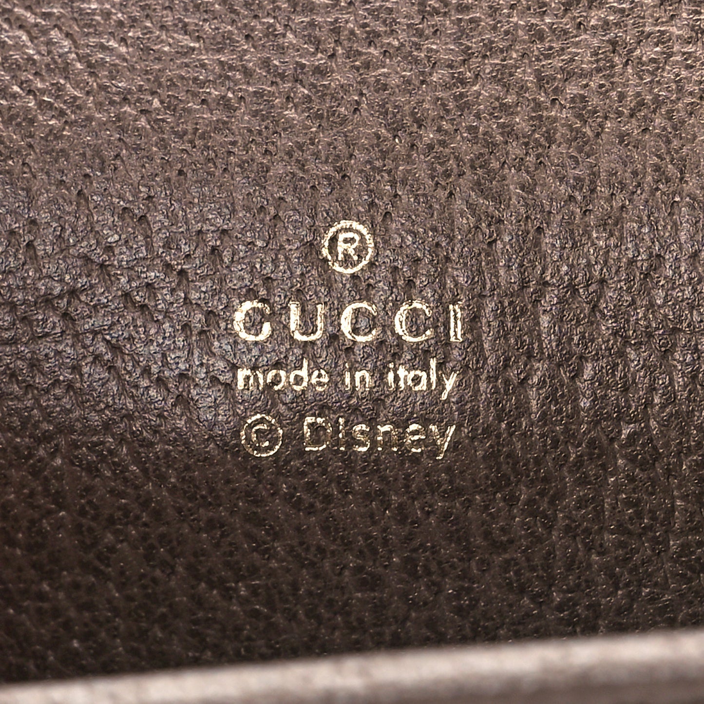 X DISNEY GG Supreme Monogram Donald Duck Interlocking G Key Pouch Beige Multicolor New Acero