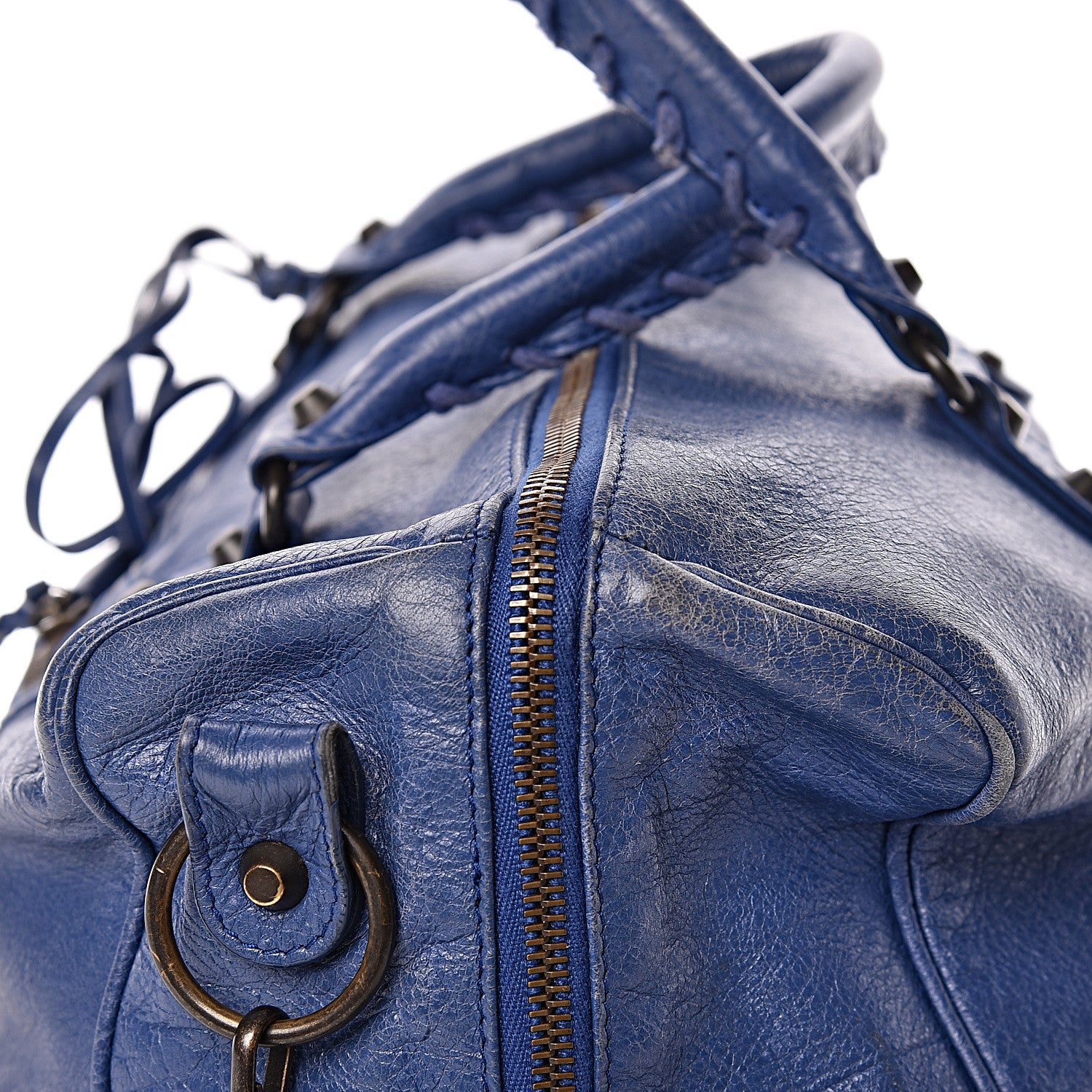 Balenciaga Agneau Classic Hardware Polly Bleut Bleu Glacier 26 of 28
