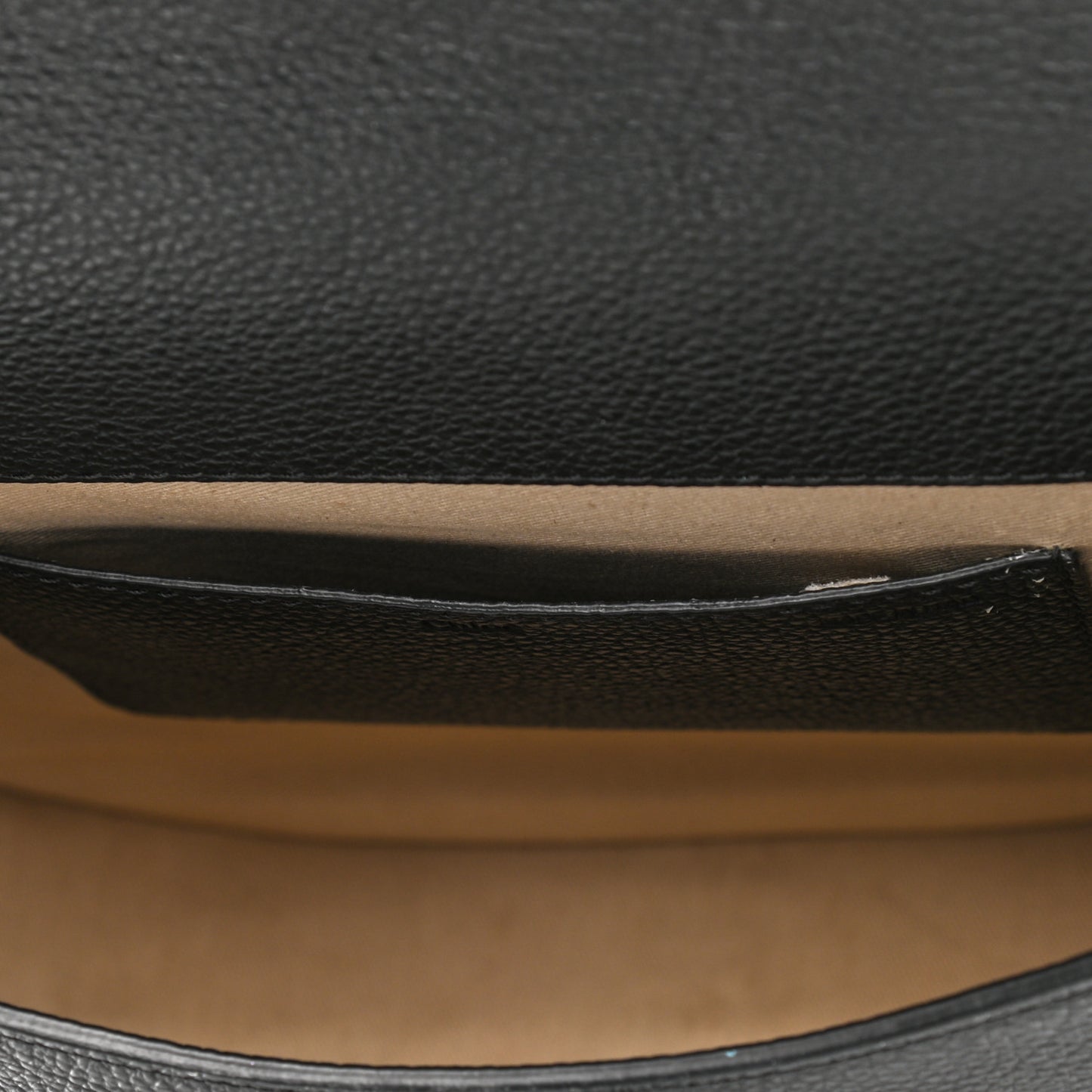 Calfskin Medium Marcie Round Crossbody Bag Black
