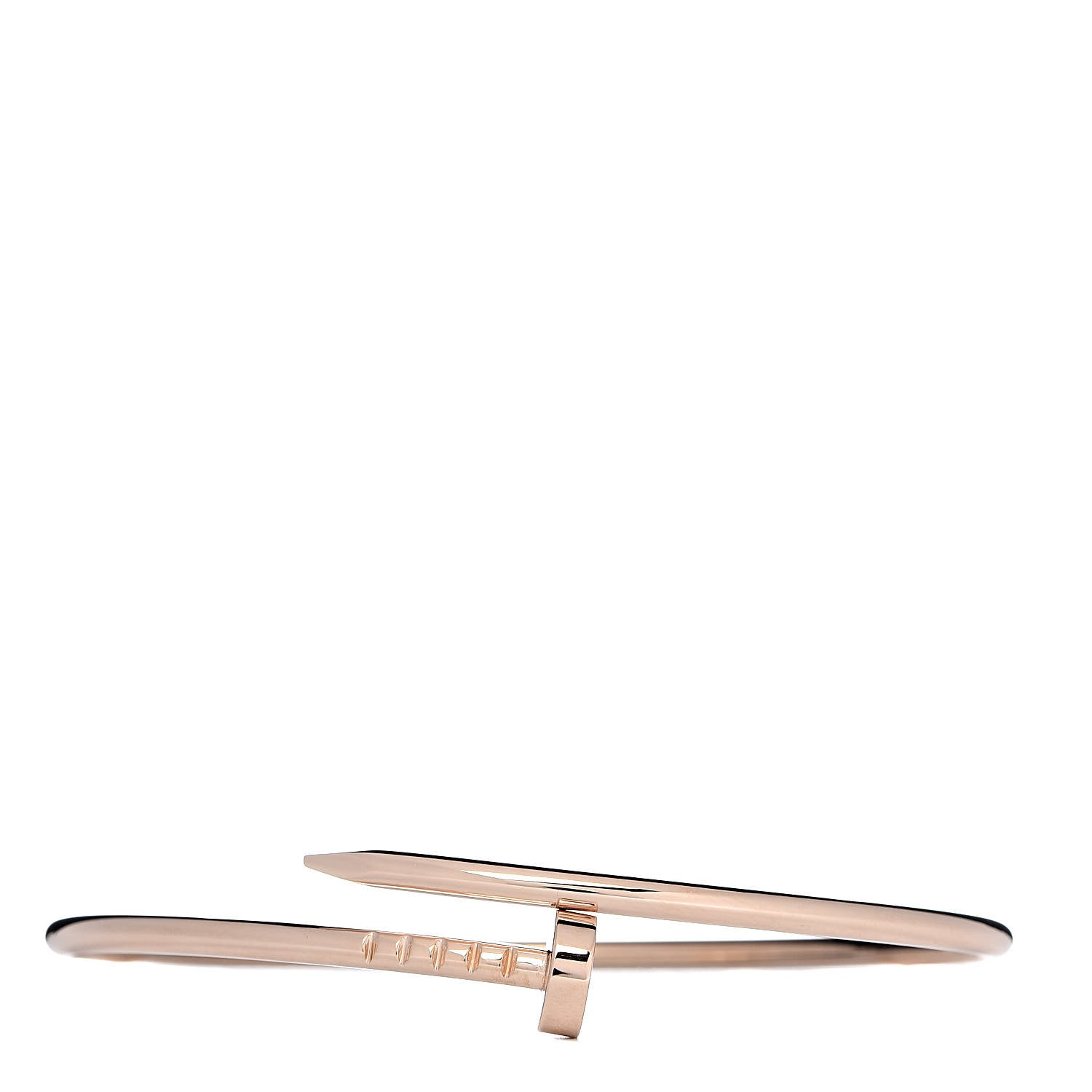 Cartier 18K Pink Gold Small Juste Un Clou Bracelet 16 1 of 5
