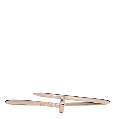 Cartier 18K Pink Gold Small Juste Un Clou Bracelet 16 1 of 5
