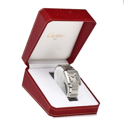 Cartier Stainless Steel 28mm Tank Francaise Automatic Watch 5 of 5