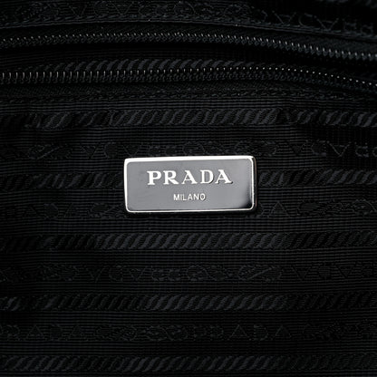 Prada Tessuto Nylon Vela Saffiano Tote Black 6 of 8