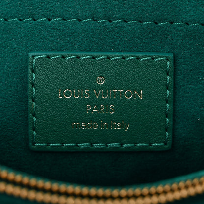 Louis Vuitton Calfskin New Wave Chain Bag MM NM Emerald 6 of 9