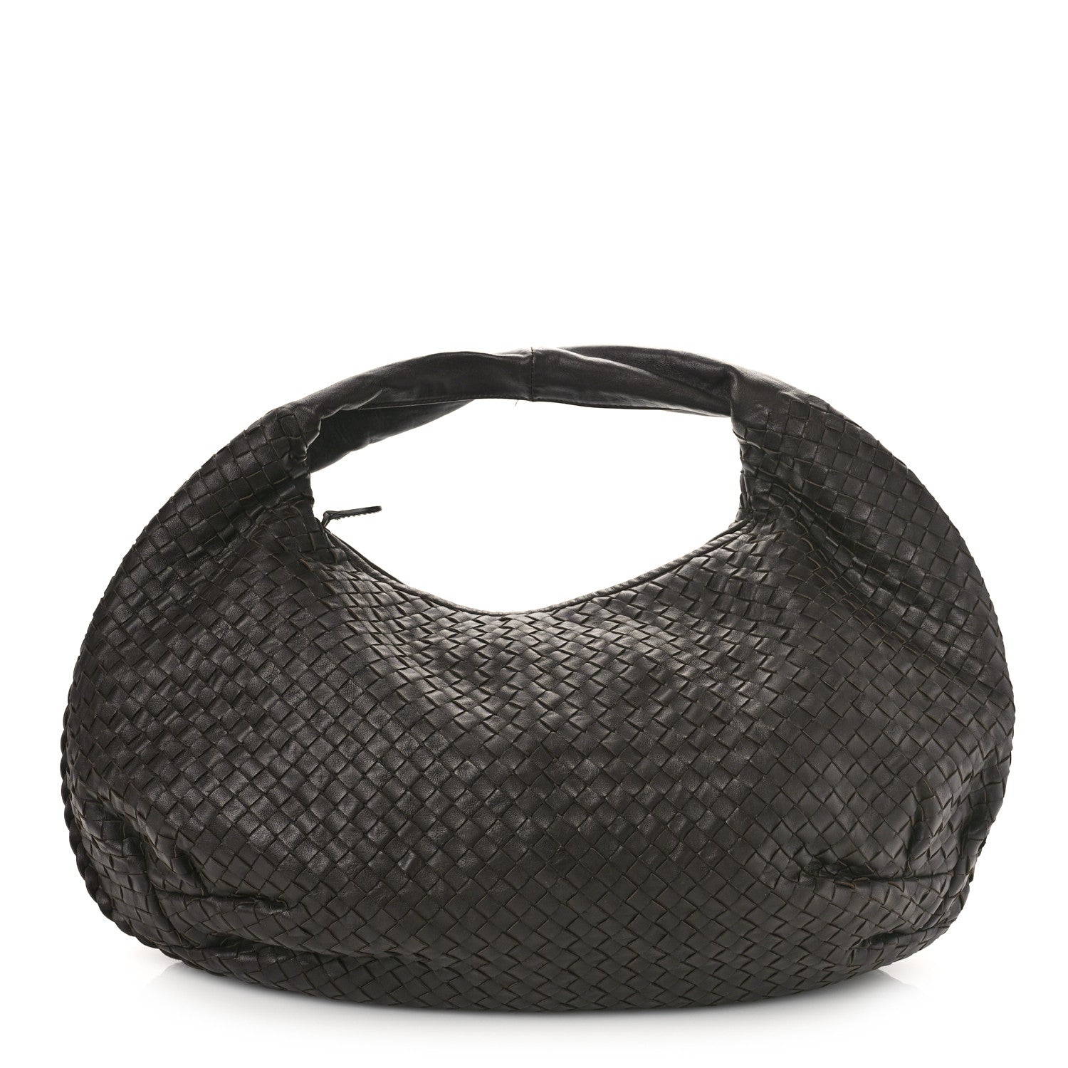 Bottega Veneta Nappa Intrecciato Large Veneta Hobo Ebano 1 of 9