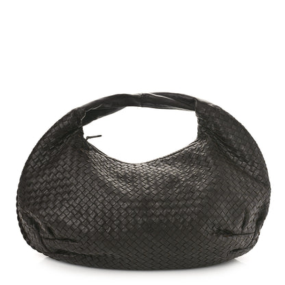 Bottega Veneta Nappa Intrecciato Large Veneta Hobo Ebano 1 of 9