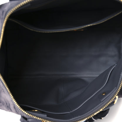 Louis Vuitton Suede Monogram Speedy P9 Bandouliere 40 Grey 5 of 14