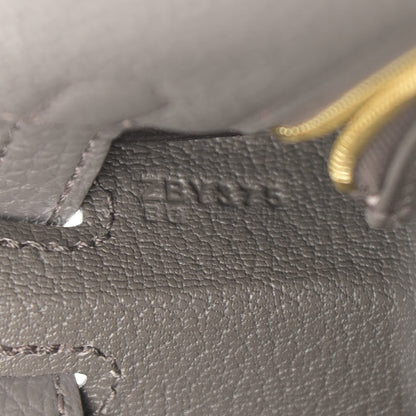 Hermes Togo Kelly Retourne 25 Etain 6 of 9