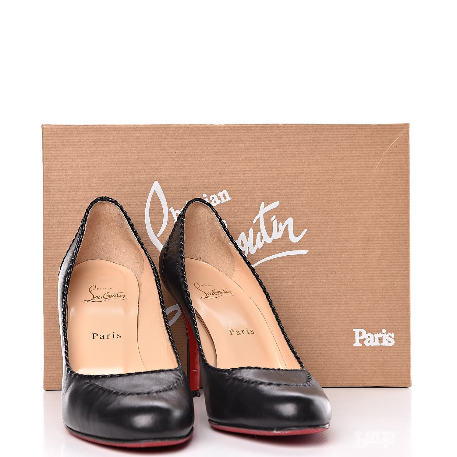 Christian Louboutin Shiny Nappa Marpelissimo 85 Pumps 39 Black 12 of 12