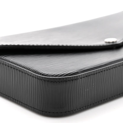 Louis Vuitton Epi Pochette Felicie Black 9 of 10