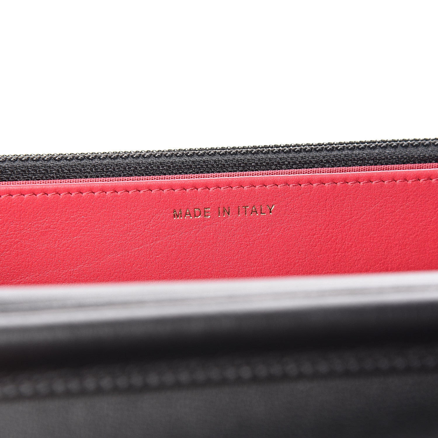 Chanel Calfskin Quilted Logo Wallet On Chain WOC Black 6 of 10