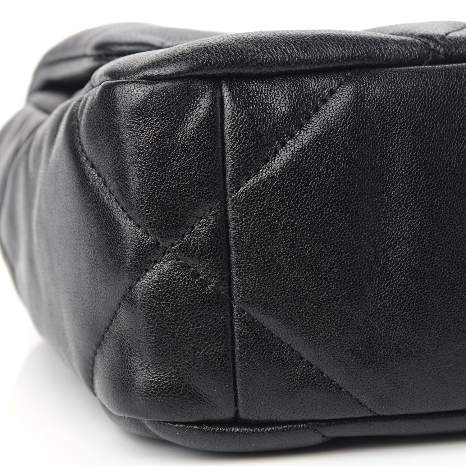 Chanel Lambskin Quilted Medium Chanel 19 Flap Black 8 of 9