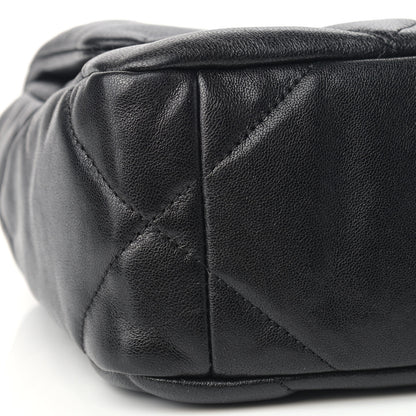 Chanel Lambskin Quilted Medium Chanel 19 Flap Black 8 of 9