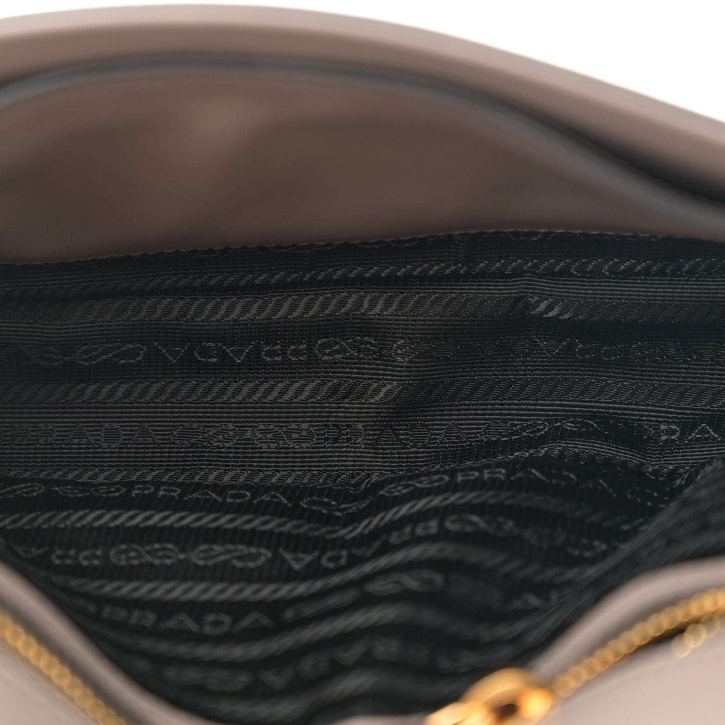 Saffiano Flap Shoulder Bag Argilla