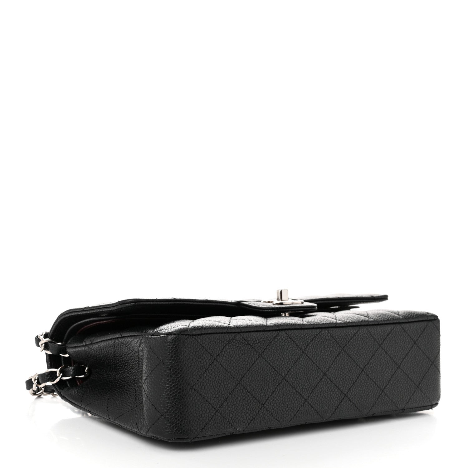 Chanel Caviar Quilted Medium Double Flap Black 4 of 10